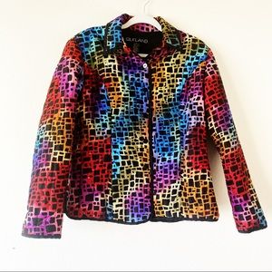 Vintage 100% Silk Jacket